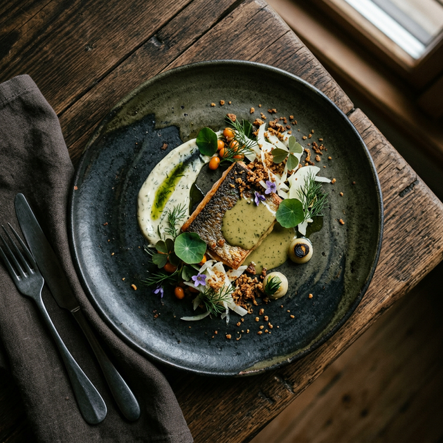 Seasonal Nordic dish